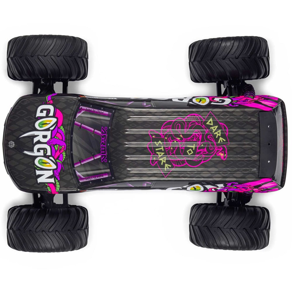 Arrma Gorgon MEGA 550 2wd RC Monster Truck Purple ARA3230ST4
