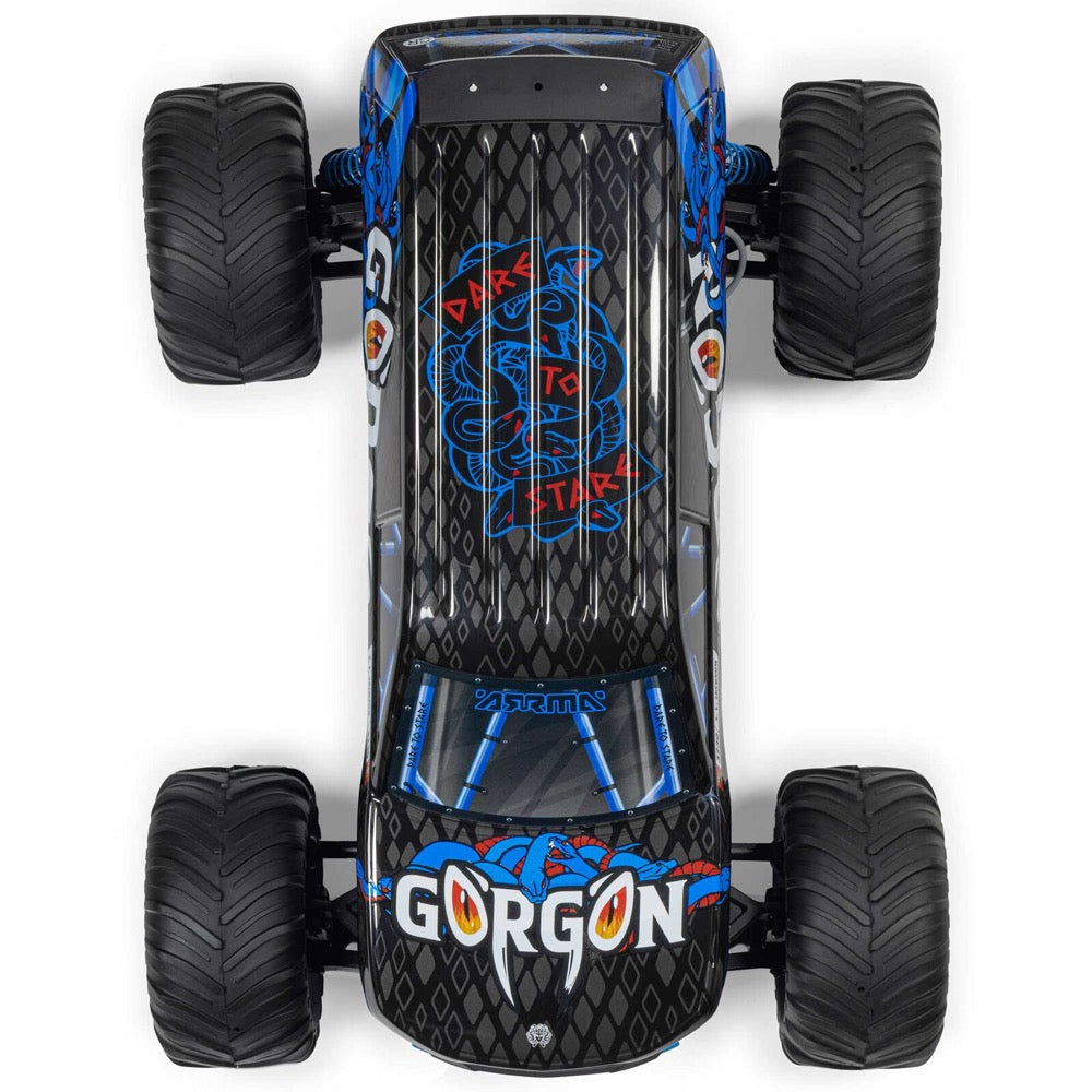 Arrma Gorgon MEGA 550 2wd RC Monster Truck Blue ARA3230ST5