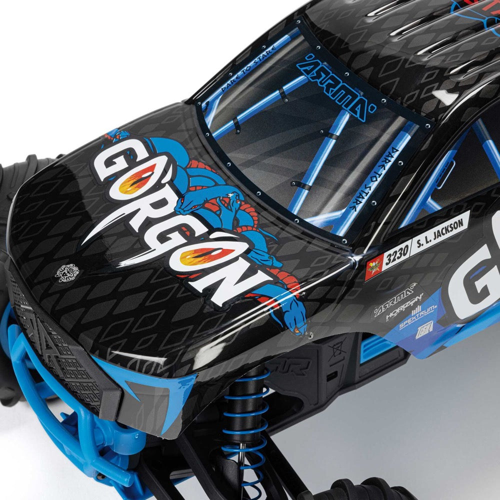 Arrma Gorgon MEGA 550 2wd RC Monster Truck Blue ARA3230ST5