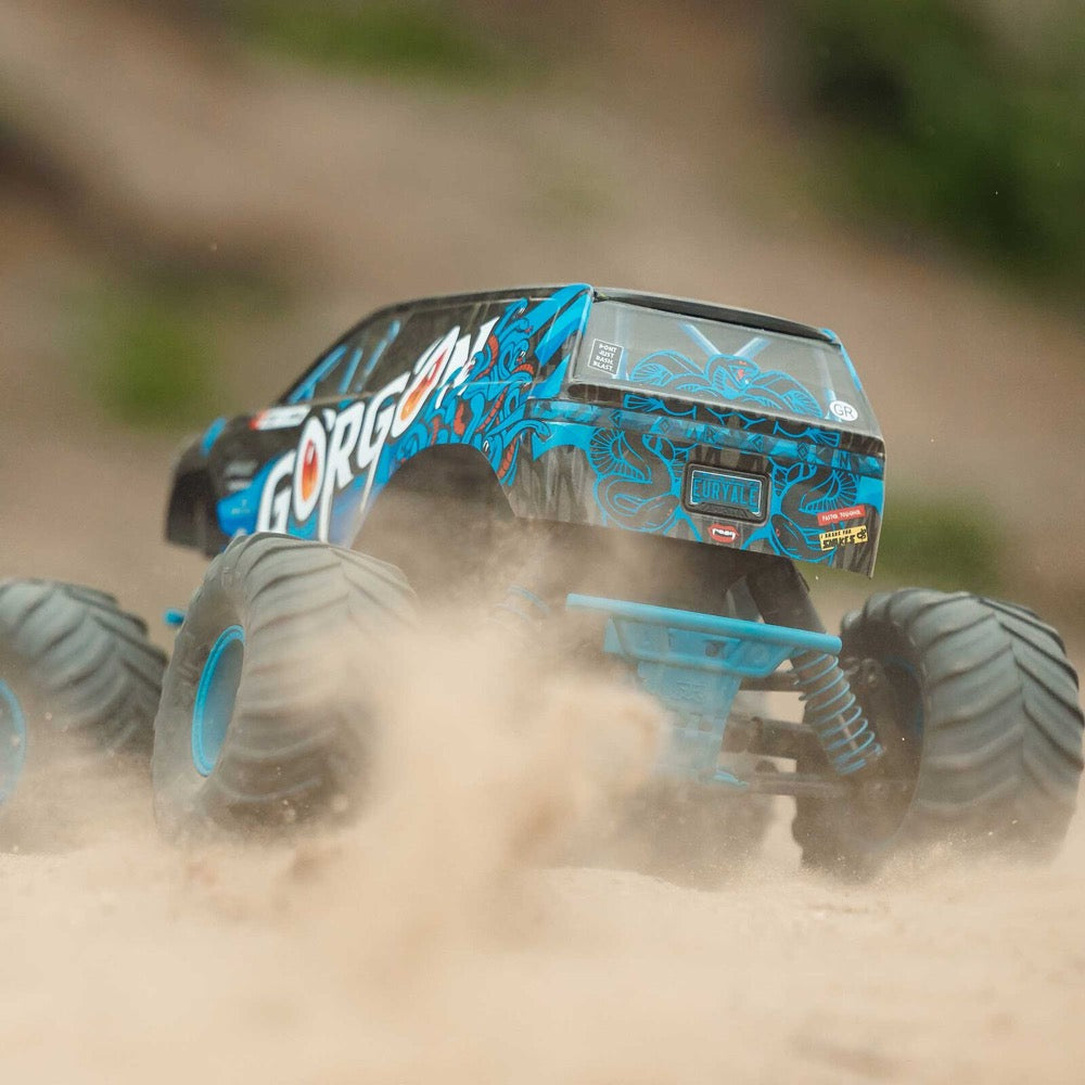 Arrma Gorgon MEGA 550 2wd RC Monster Truck Blue ARA3230ST5