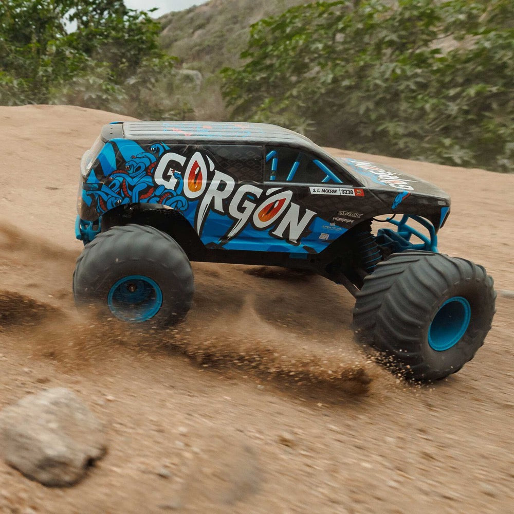 Arrma Gorgon MEGA 550 2wd RC Monster Truck Blue ARA3230ST5