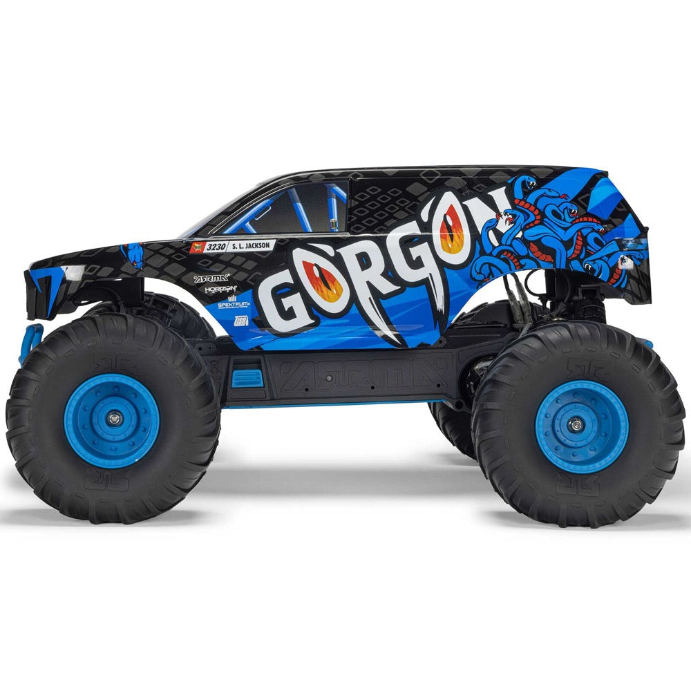 Arrma Gorgon MEGA 550 2wd RC Monster Truck Blue ARA3230ST5