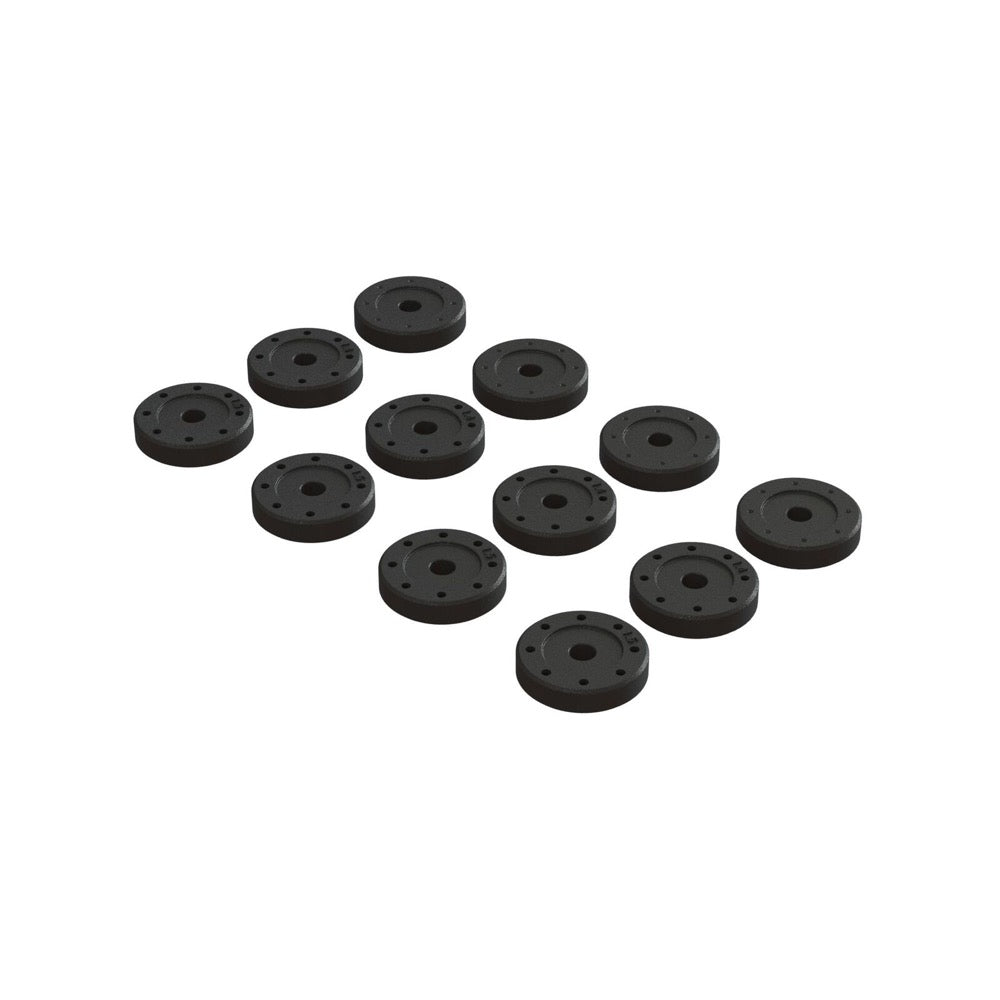Arrma ARA330739 Shock Piston Set: 1.4 mm 8pc 1.5 mm 8pc Blank 4pc
