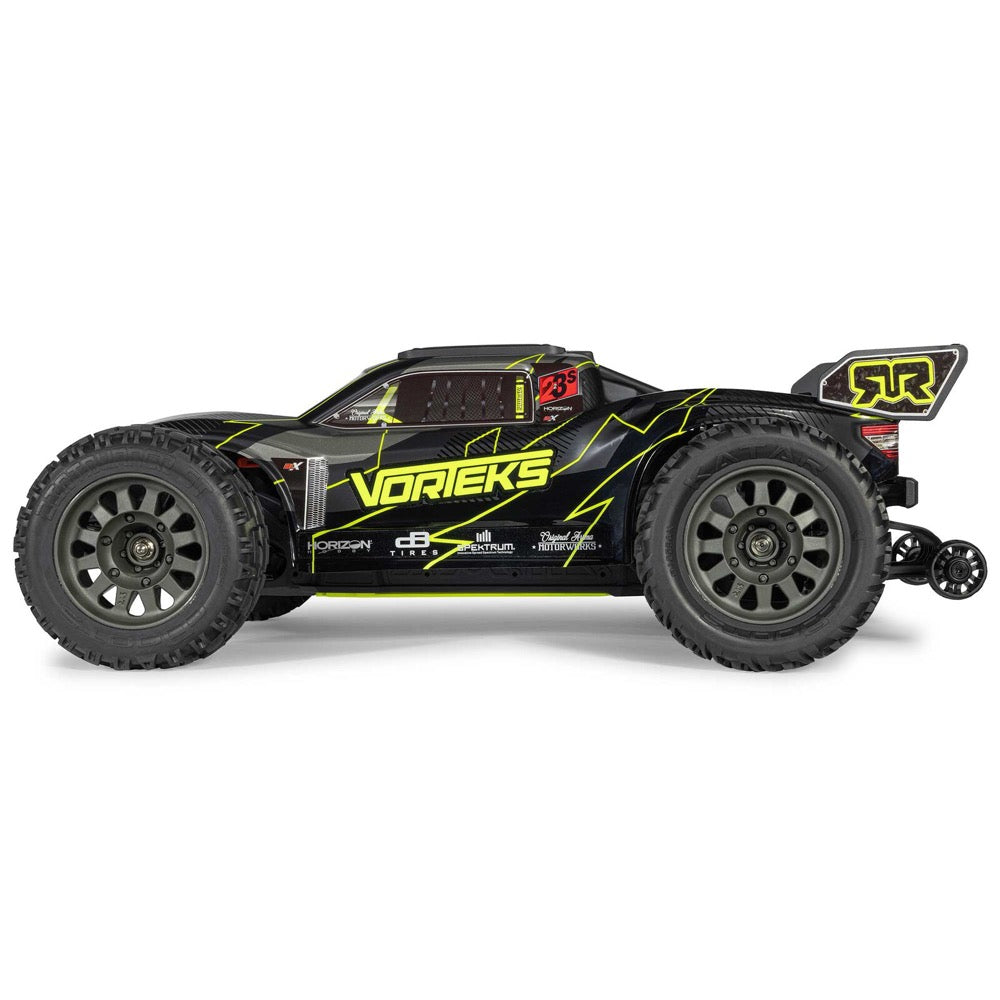 Arrma Vorteks 1/10 2wd 223S BLX Stadium Truck RTR Yellow ARA3505T1
