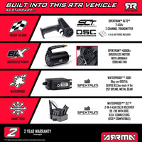 Arrma Vorteks 1/10 2wd 223S BLX Stadium Truck RTR Pink ARA3505T3