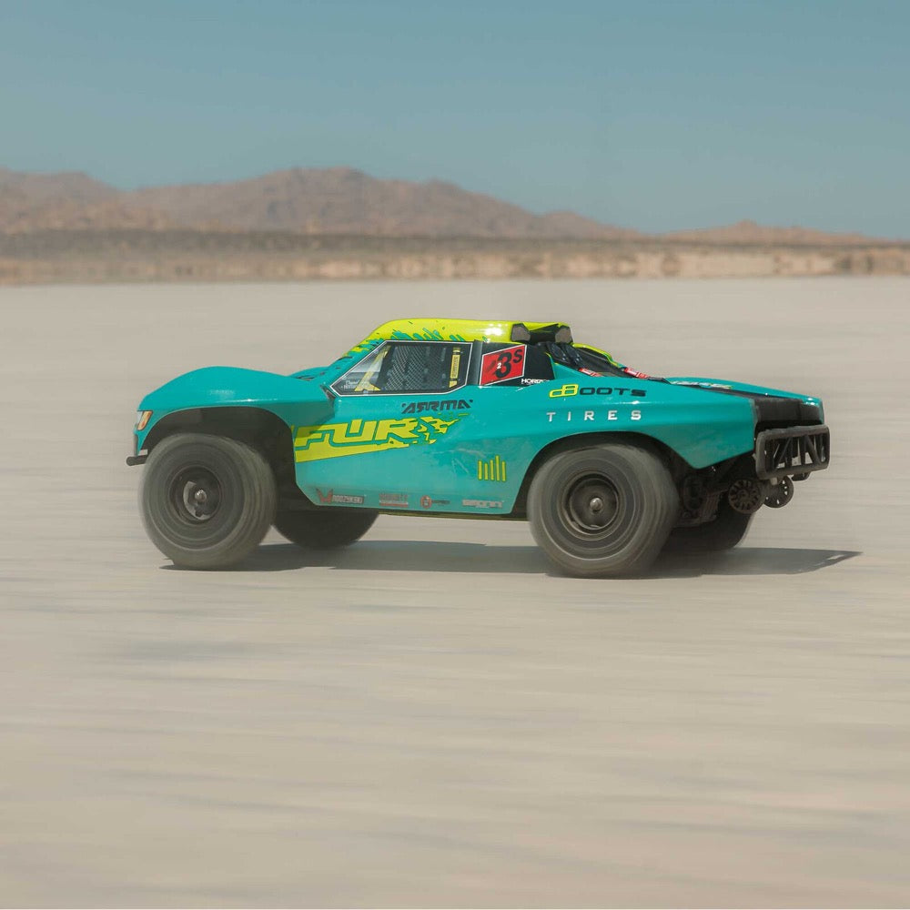 Arrma ARA3521T2 Fury 1/10 2WD 223S BLX Short Course Truck RTR Green