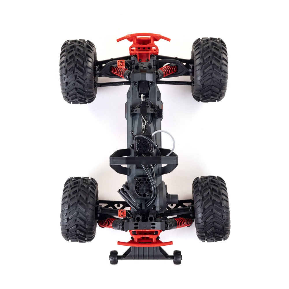 Arrma Quake 223S BLX DSC 1/10 2WD Monster Truck RTR Red ARA3537T1