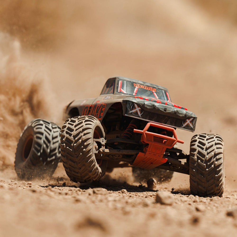 Arrma Quake 223S BLX DSC 1/10 2WD Monster Truck RTR Red ARA3537T1