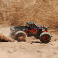 Arrma Quake 223S BLX DSC 1/10 2WD Monster Truck RTR Red ARA3537T1