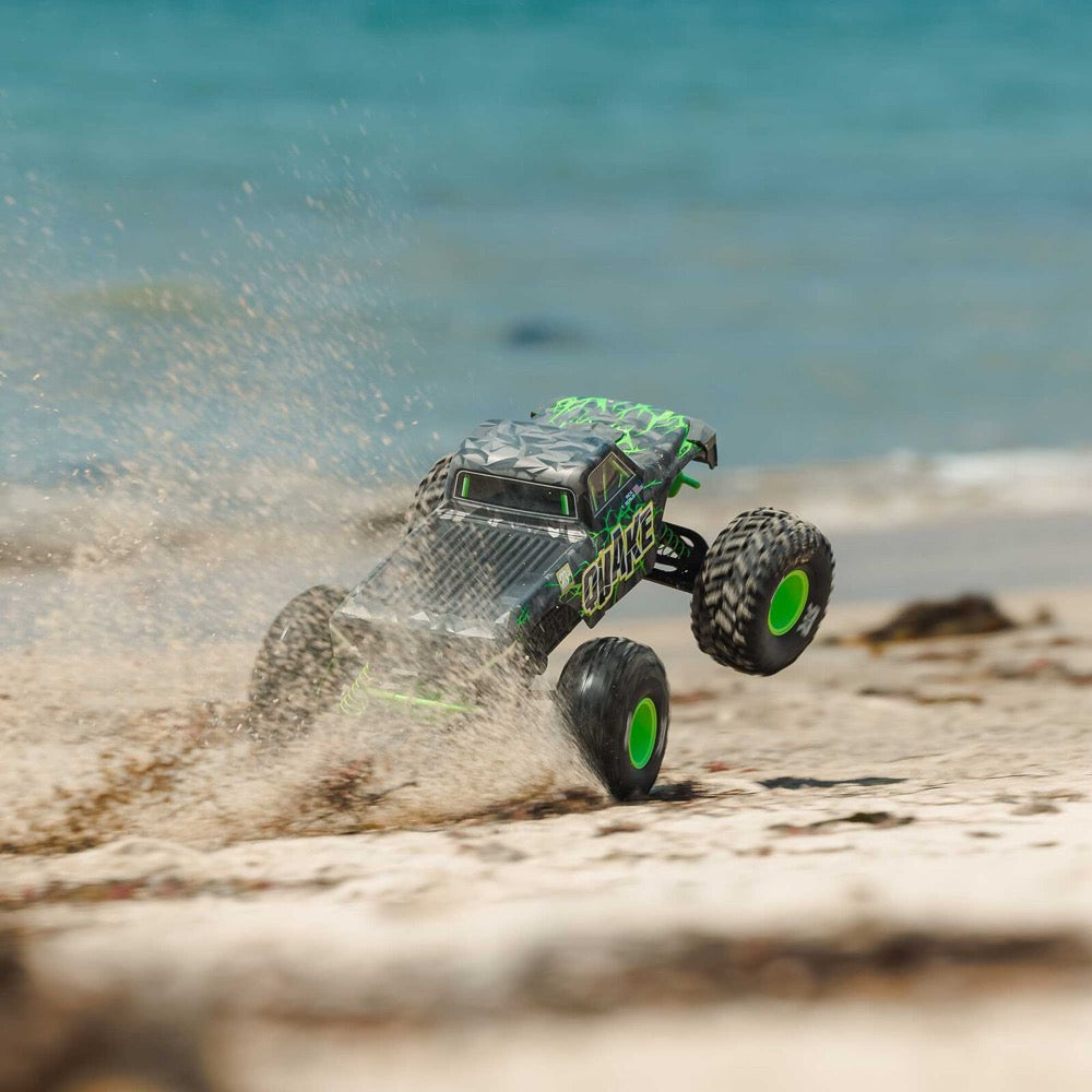 Arrma Quake 223S BLX DSC 1/10 2WD Monster Truck RTR Green ARA3537T2