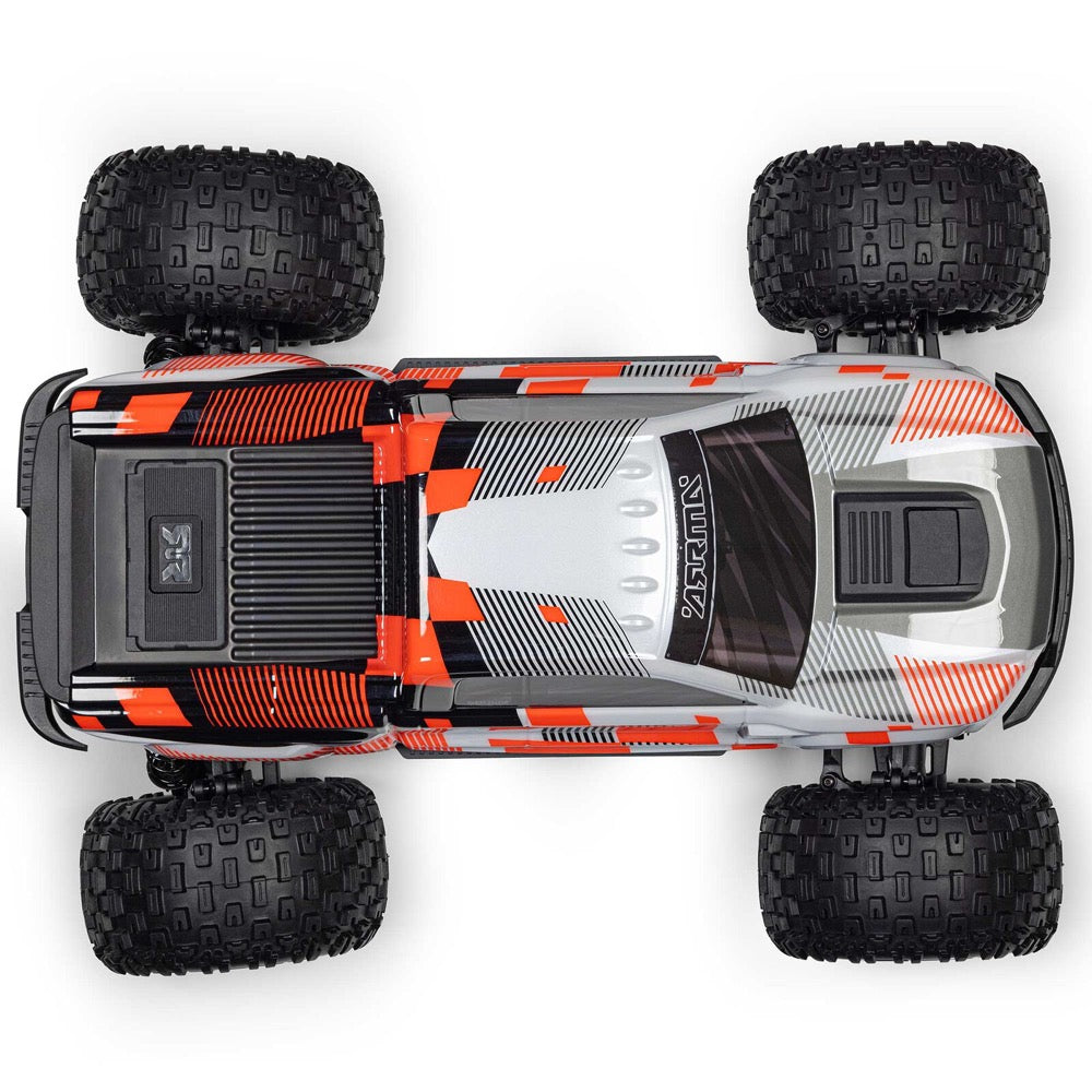 Arrma Granite MEGA 665 1/10 4X4 Brushed Monster Truck RTR (Orange) ARA4202V4T3