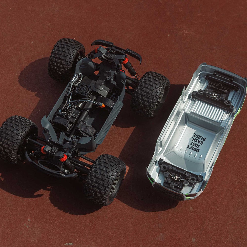 Arrma Granite MEGA 665 1/10 4X4 Brushed Monster Truck RTR (Orange) ARA4202V4T3