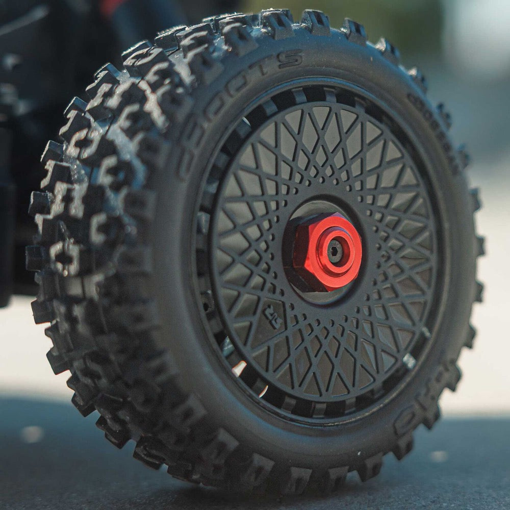 Arrma Typhon MEGA 665 4X4 1/8 Brushed RC Buggy (Blue) ARA4206V4T1