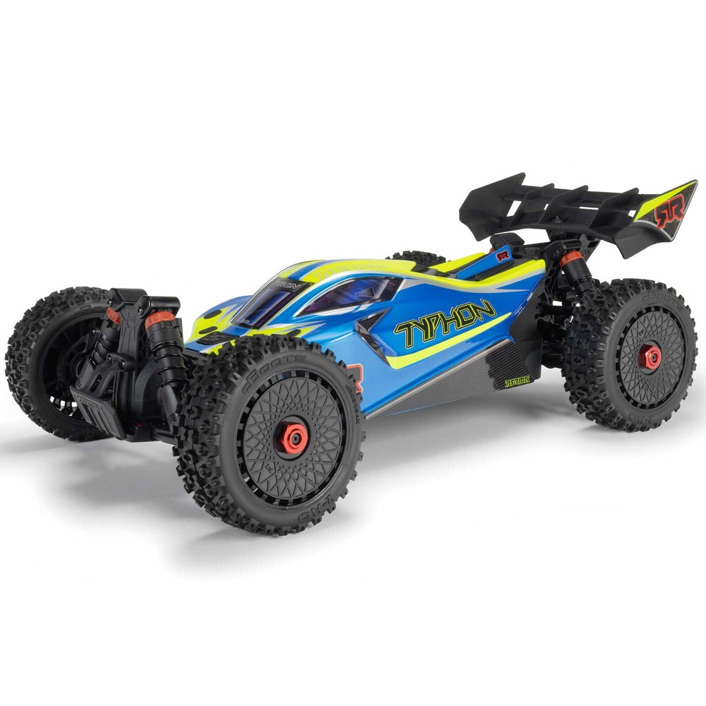 Arrma Typhon MEGA 665 4X4 1/8 Brushed Buggy RTR (Blue) ARA4206V4T1