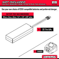 Arrma Typhon MEGA 665 4X4 1/8 Brushed RC Buggy (Blue) ARA4206V4T1