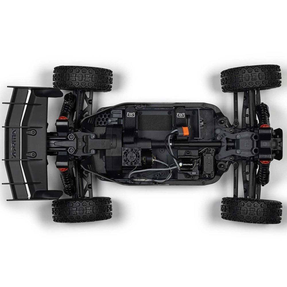 Arrma Typhon MEGA 665 4X4 1/8 Brushed RC Buggy (Blue) ARA4206V4T1