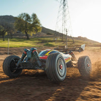 Arrma Typhon MEGA 665 4X4 1/8 Brushed RC Buggy (Yellow) ARA4206V4T2