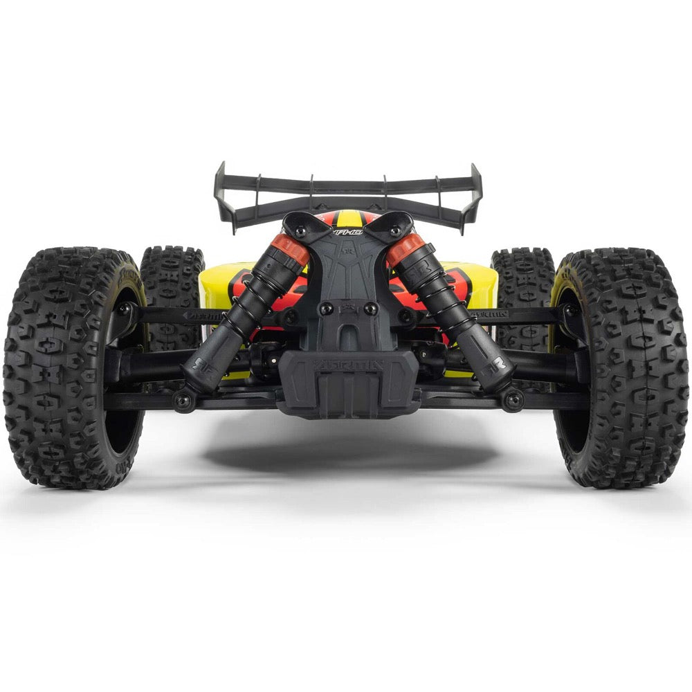 Arrma Typhon MEGA 665 4X4 1/8 Brushed RC Buggy (Yellow) ARA4206V4T2