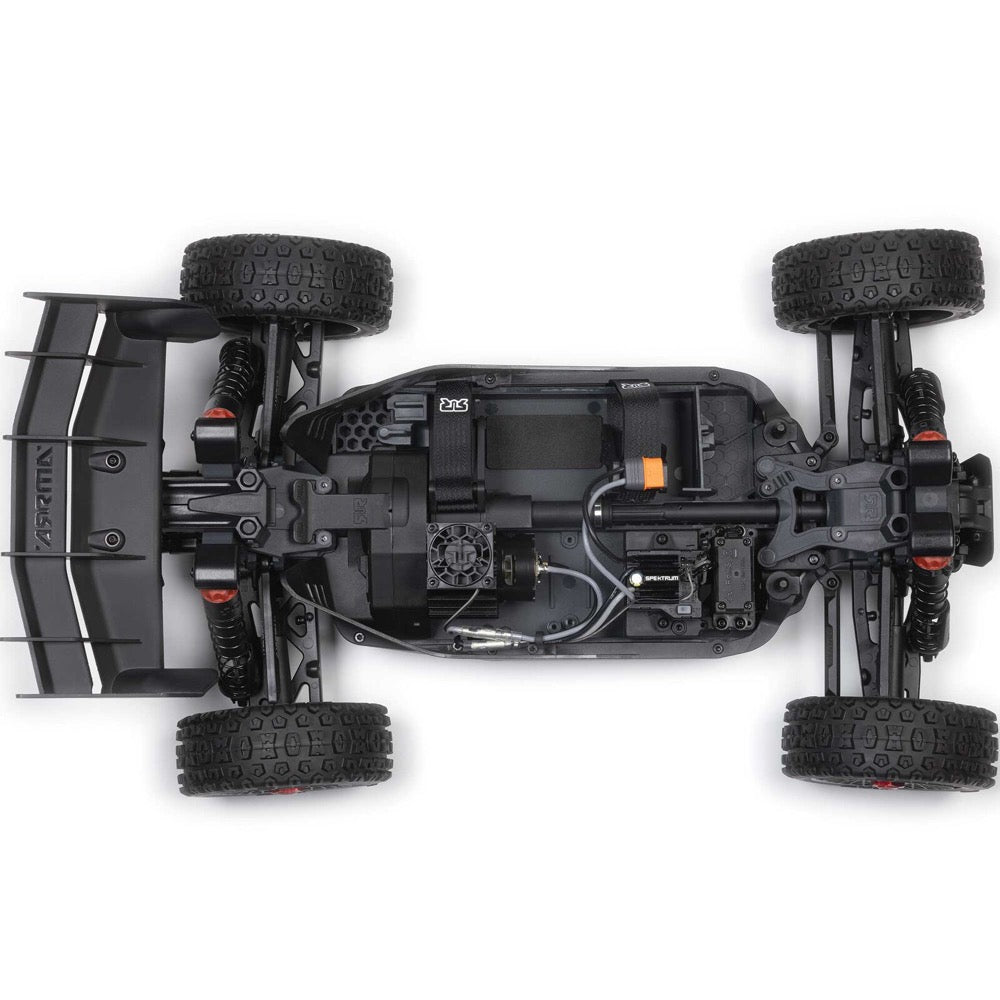 Arrma Typhon MEGA 665 4X4 1/8 Brushed RC Buggy (Yellow) ARA4206V4T2