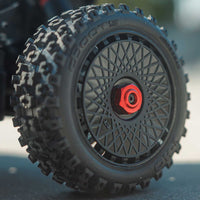 Arrma Typhon MEGA 665 4X4 1/8 Brushed RC Buggy (Red) ARA4206V4T3