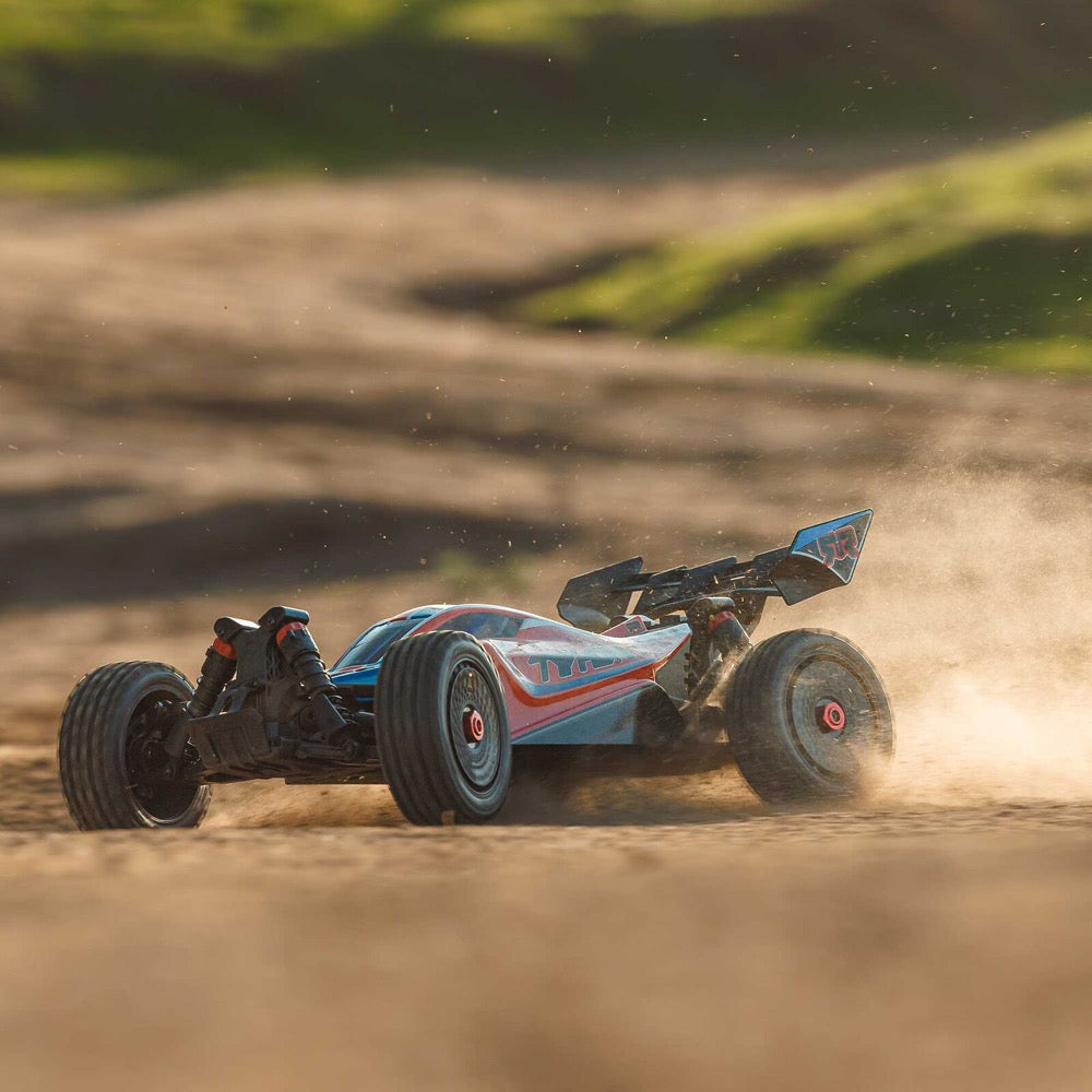 Arrma Typhon MEGA 665 4X4 1/8 Brushed RC Buggy (Red) ARA4206V4T3