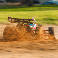 Arrma Typhon MEGA 665 4X4 1/8 Brushed RC Buggy (Red) ARA4206V4T3