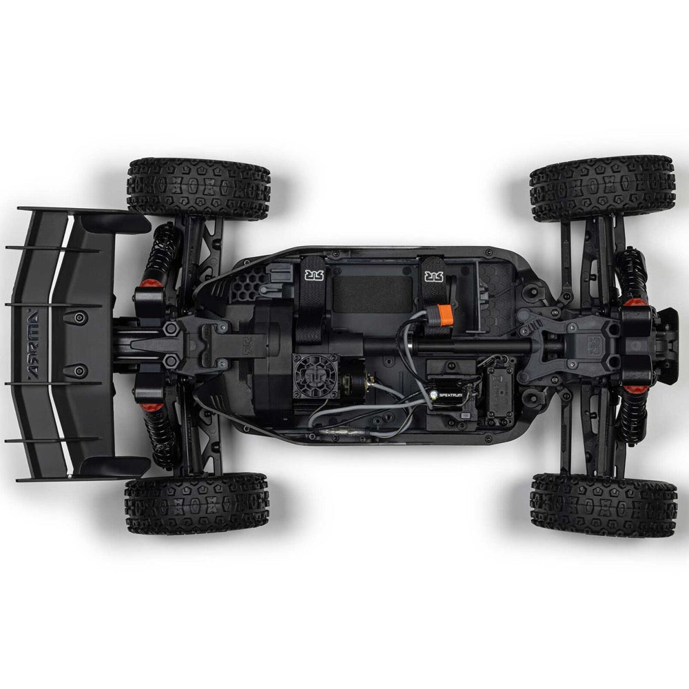 Arrma Typhon MEGA 665 4X4 1/8 Brushed RC Buggy (Red) ARA4206V4T3