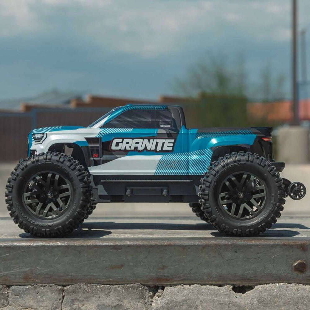 Arrma Granite V4 1/10 4X4 223S BLX RC Monster Truck (Blue) ARA4302V4T1