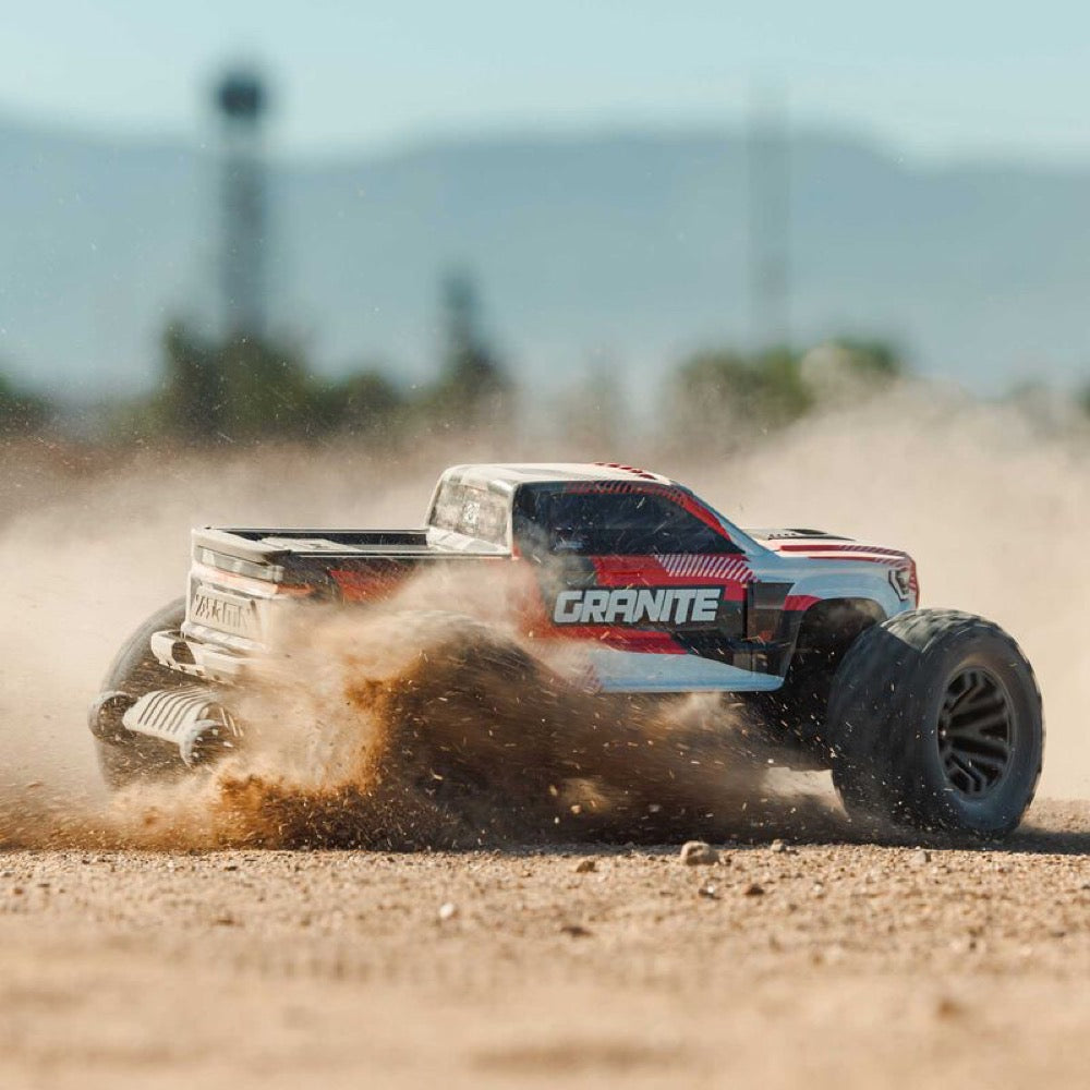 Arrma Granite V4 1/10 4X4 223S BLX RC Monster Truck (Red) ARA4302V4T2