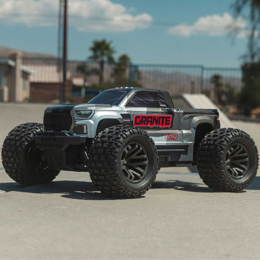 Arrma Granite V4 1/10 4X4 223S BLX RC Monster Truck (Gun Metal) ARA4302V4T3