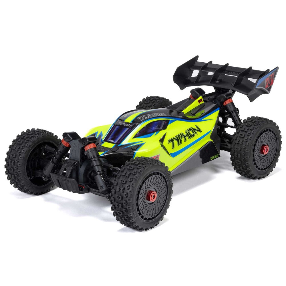 Arrma ARA4306V4T2 Typhon V4 4X4 223S BLX Buggy RTR Yellow