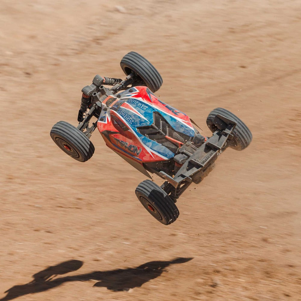 Arrma Typhon 223S DSC 4X4 BLX 1/8 RC Buggy RTR Red/Blue ARA4306V4T3