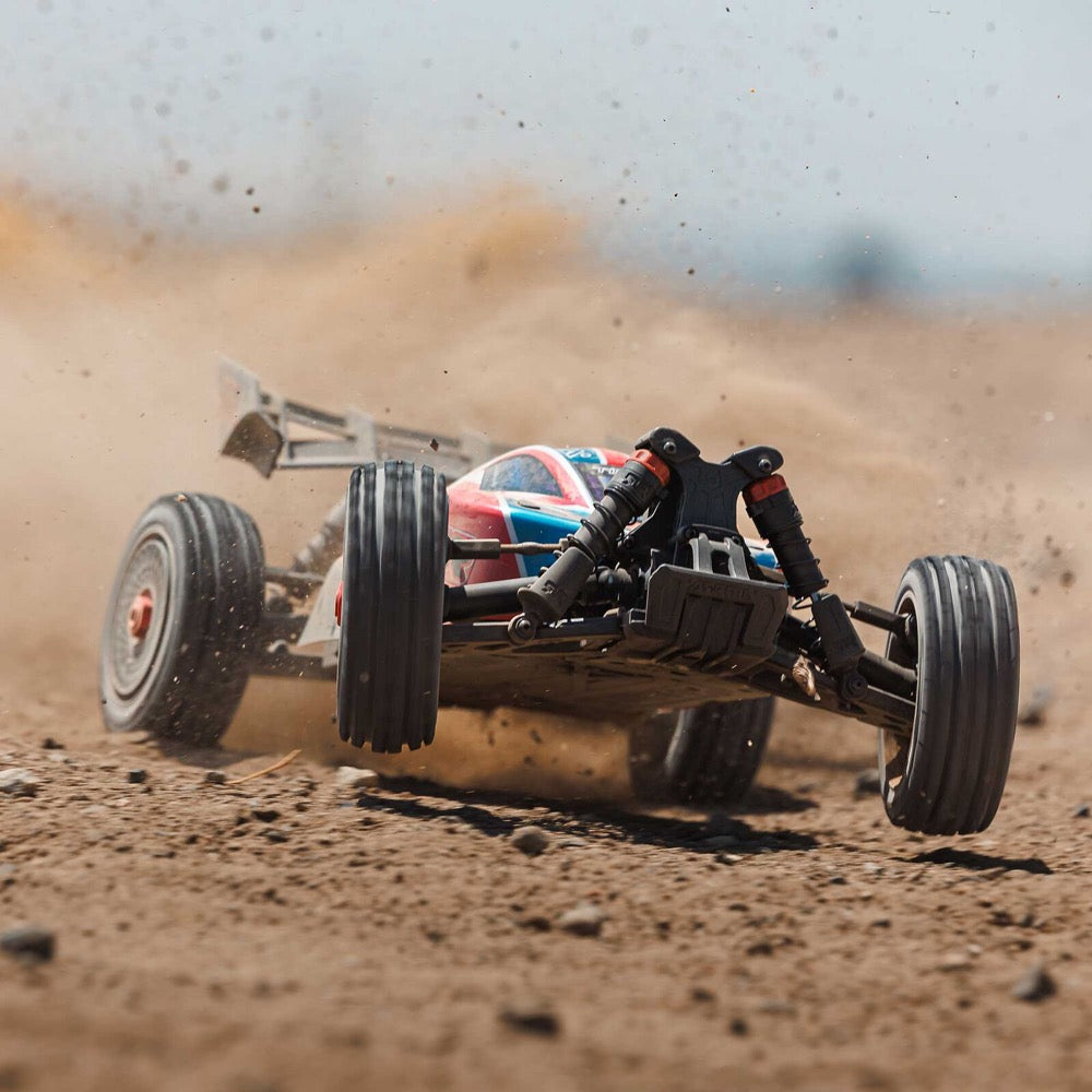 Arrma Typhon 223S DSC 4X4 BLX 1/8 RC Buggy RTR Red/Blue ARA4306V4T3