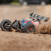 Arrma Typhon 223S DSC 4X4 BLX 1/8 RC Buggy RTR Red/Blue ARA4306V4T3
