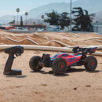 Arrma Typhon 223S DSC 4X4 BLX 1/8 RC Buggy RTR Red/Blue ARA4306V4T3