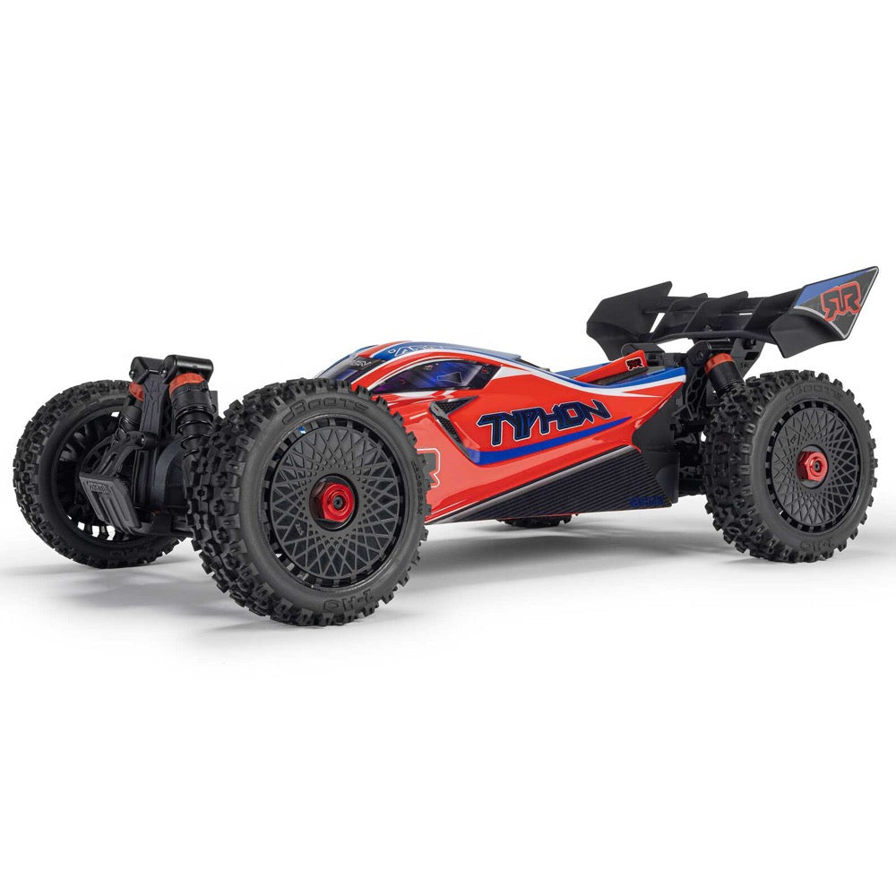 Arrma Typhon 223S DSC 4X4 BLX 1/8 RC Buggy RTR Red/Blue ARA4306V4T3