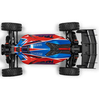 Arrma Typhon 223S DSC 4X4 BLX 1/8 RC Buggy RTR Red/Blue ARA4306V4T3