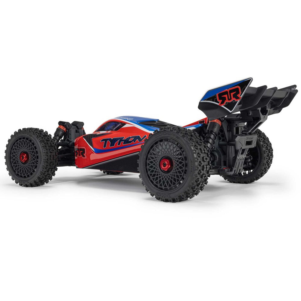 Arrma Typhon 223S DSC 4X4 BLX 1/8 RC Buggy RTR Red/Blue ARA4306V4T3