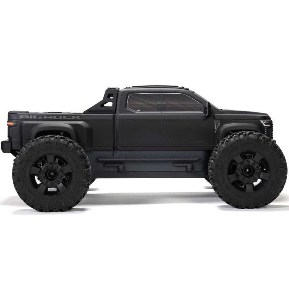 Arrma Big Rock Crew Cab V4 4X4 223S BLX RC Monster Truck (Black) ARA4312V4T1
