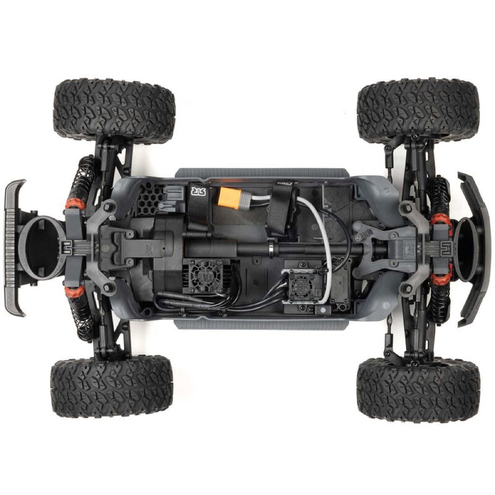 Arrma Big Rock Crew Cab V4 4X4 223S BLX RC Monster Truck (Green) ARA4312V4T2