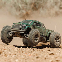 Arrma Big Rock Crew Cab V4 4X4 223S BLX RC Monster Truck (Green) ARA4312V4T2