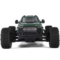 Arrma Big Rock Crew Cab V4 4X4 223S BLX RC Monster Truck (Green) ARA4312V4T2