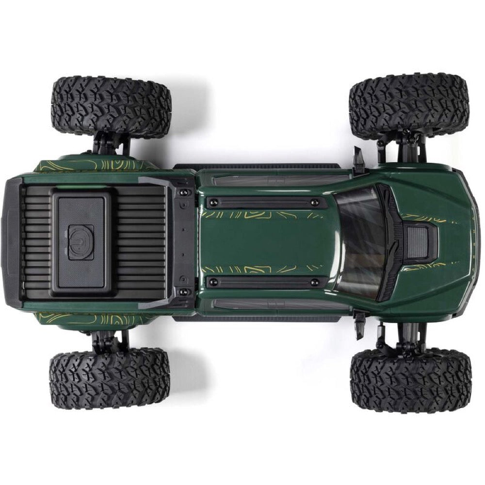 Arrma Big Rock Crew Cab V4 4X4 223S BLX RC Monster Truck (Green) ARA4312V4T2