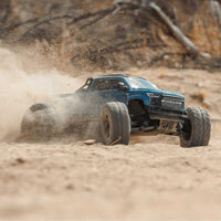 Arrma Big Rock Crew Cab V4 4X4 223S BLX RC Monster Truck (Blue) ARA4312V4T3