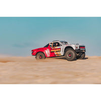 Arrma 1/8 Mojave 4X4 BLX 4S Desert Truck (White/Red) ARA4404T1