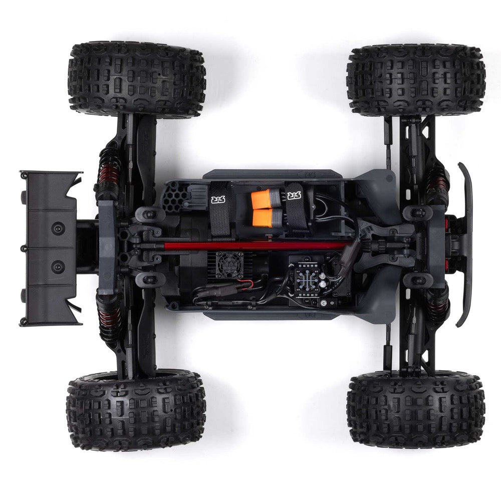 Arrma Outcast V2 4X4 BLX 4S RC Stunt Truck Gunmetal ARA4410V2T3