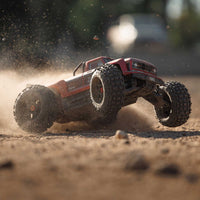 Arrma Outcast V2 4X4 BLX 4S RC Stunt Truck Red ARA4410V2T4