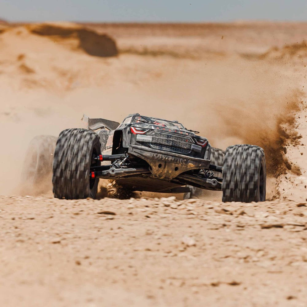 Arrma 1/5 Kraton 4X4 8S BLX EXB Brushless Speed Monster Truck RTR Black ARA5808V2T1