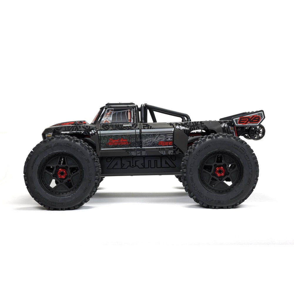 Arrma 1/5 Outcast 4X4 8S BLX EXB Brushless Stunt Monster Truck RTR Black ARA5810V2T1