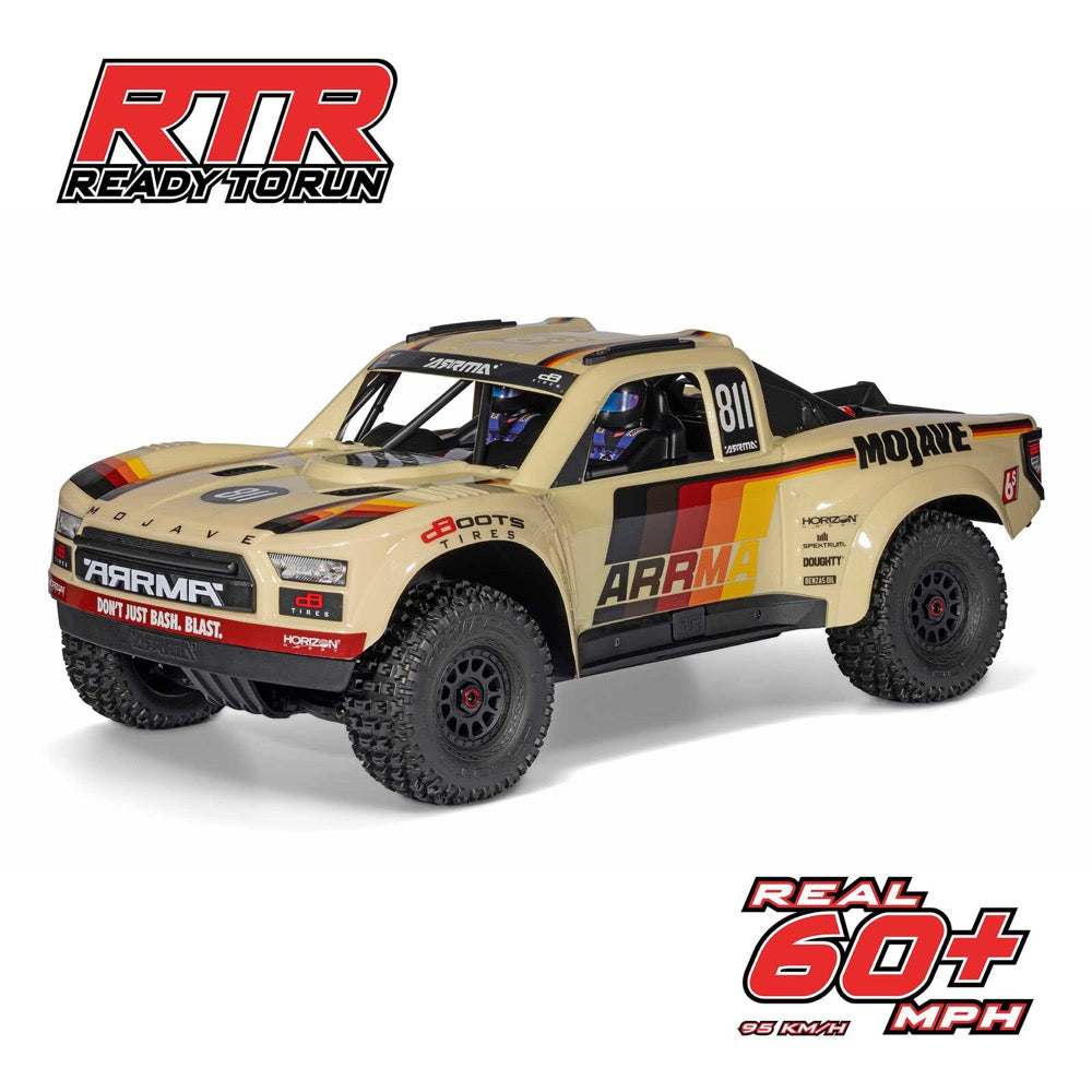 Arrma Mojave 6S BLX V3 1/7 Desert Truck (Beige)
